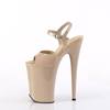 Pleaser - INFINITY909 Sandale à bride à la cheville, Pole dance chaussures - Couleur de peau Product image